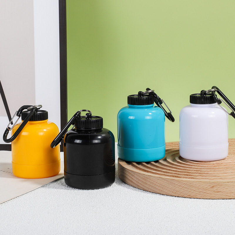 Protein Shaker Bottle - 100mL Protein Powder Shaker Cup Keychain
