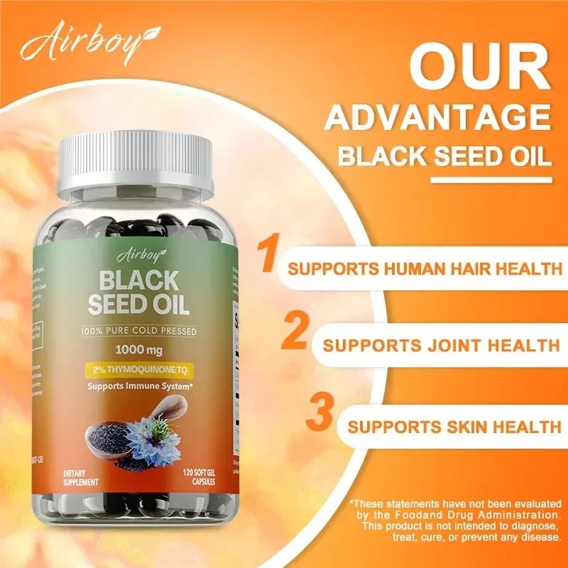 Black Seed Oil Capsules Suppor - Black Seed Oil Capsule ulasan dan harga