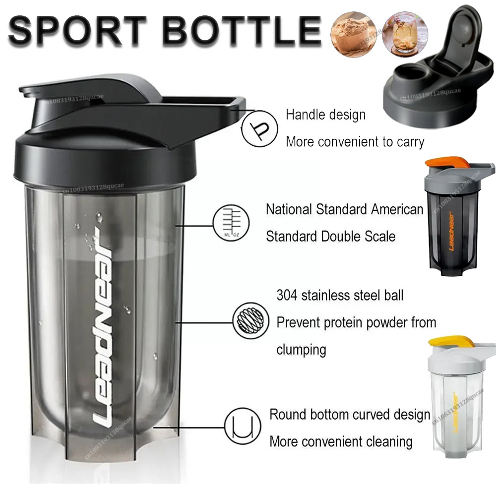 Portable Protein Shaker 500ml  - Protein Shaker Bottle ulasan dan harga