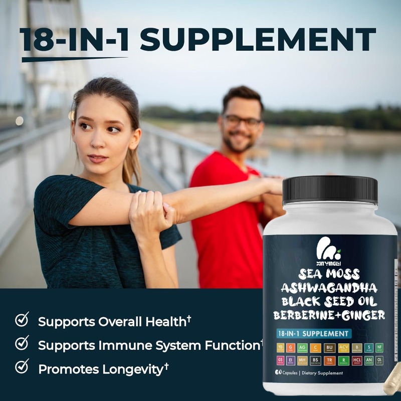 Seaweed, black seed oil, ginge - Black Seed Oil Capsule ulasan dan harga