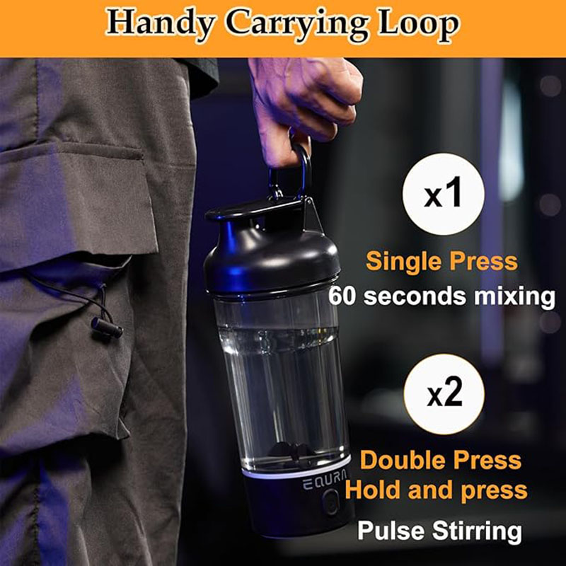 Electric Shaker Bottle, 25Oz B - Protein Shaker Bottle ulasan dan harga