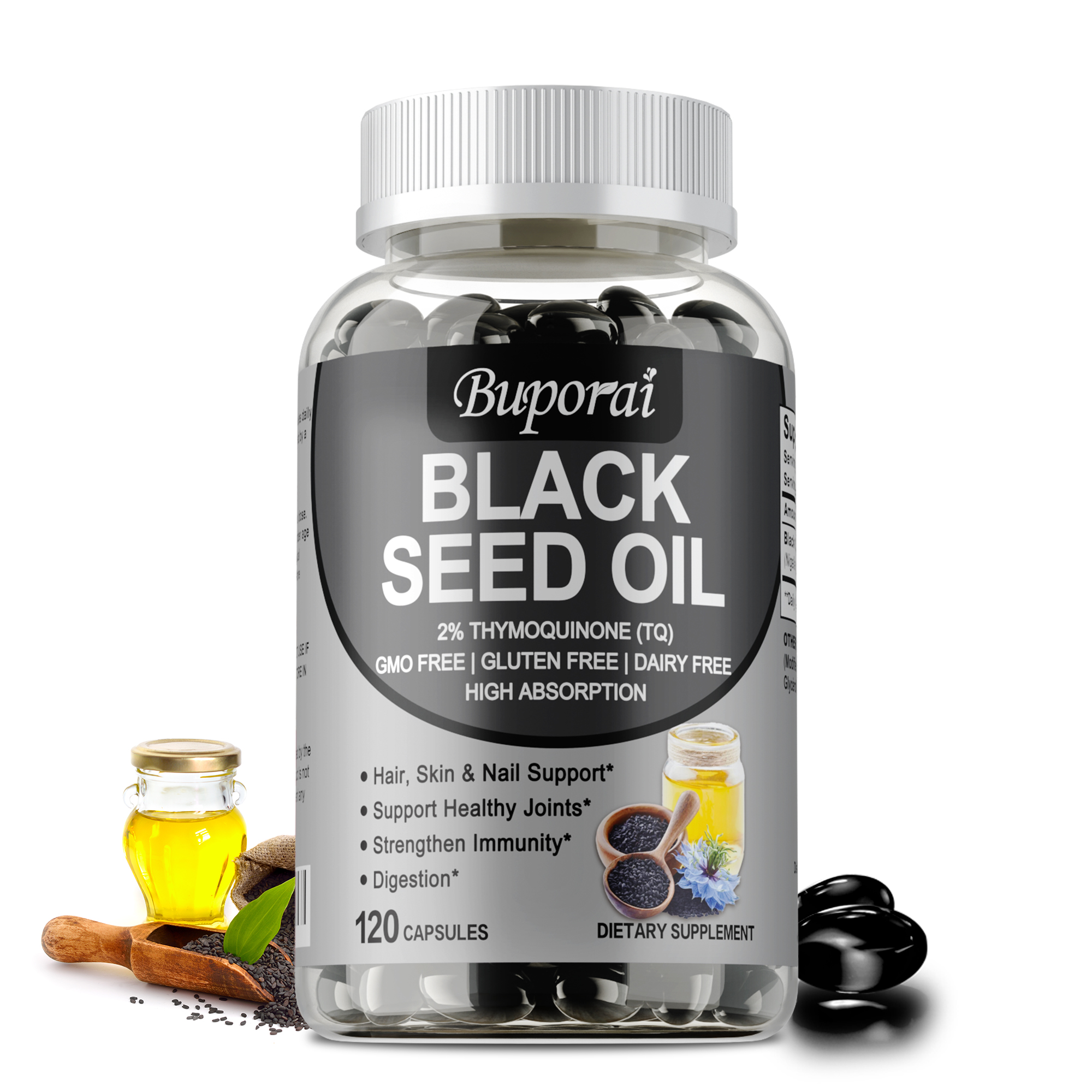 Black Seed Oil - Supports Join - Black Seed Oil Capsule ulasan dan harga