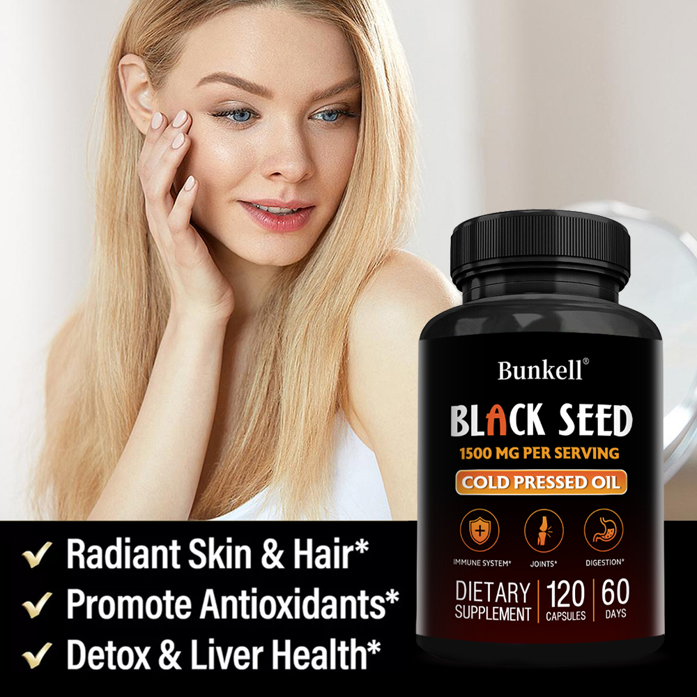 Black Seed Oil Capsules 1500mg - Black Seed Oil Capsule ulasan dan harga
