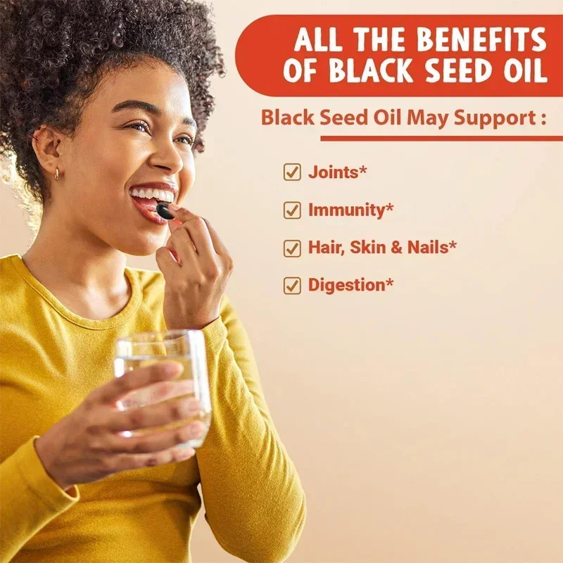 Black Seed Oil Capsules - Supp - Black Seed Oil Capsule ulasan dan harga
