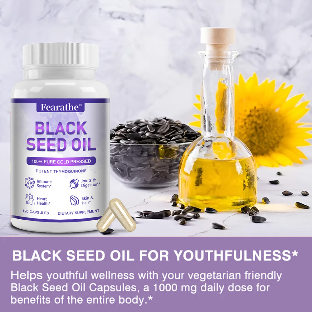 Black Seed Oil Capsules - Immu - Black Seed Oil Capsule ulasan dan harga