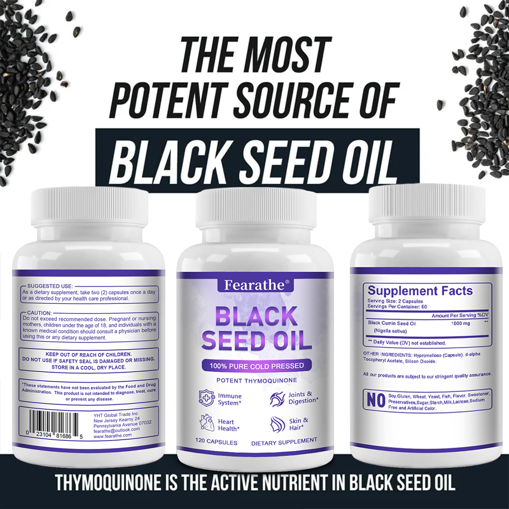 Black Seed Oil Capsules - Immu - Black Seed Oil Capsule ulasan dan harga