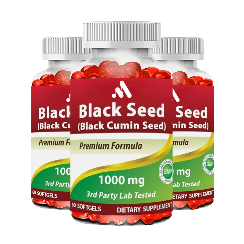 Black Seed Oil Capsules 1000mg - Black Seed Oil Capsule ulasan dan harga