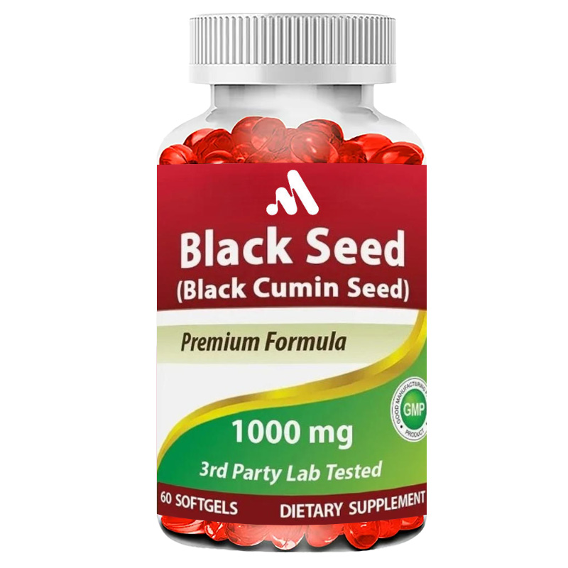 Black Seed Oil Capsules 1000mg - Black Seed Oil Capsule ulasan dan harga