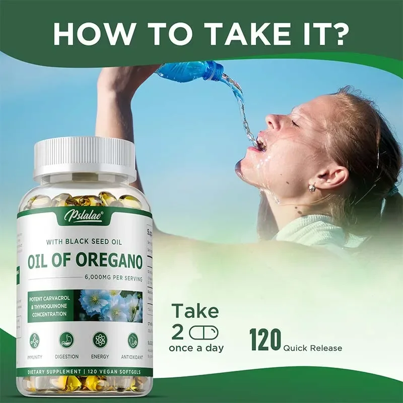 Oregano Oil Capsules - Antioxi - Black Seed Oil Capsule ulasan dan harga